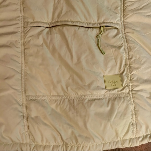 CALIA Lightweight Hooded Puffer Vest Light Green Size L NWT - Picture 4 of 4